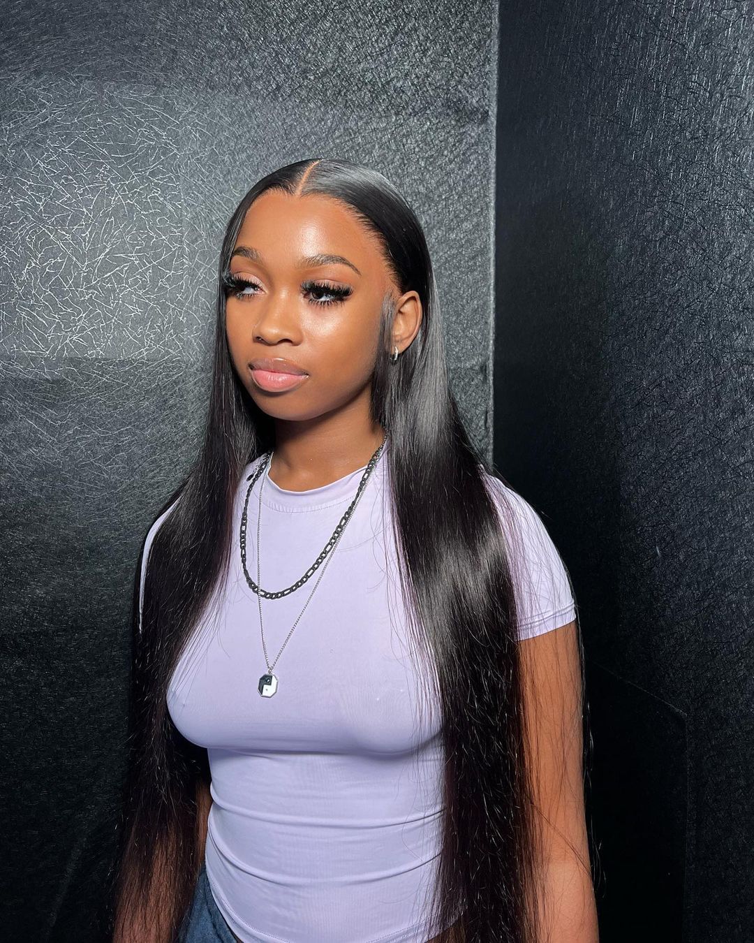 13X4 Straight Glueless High Density Human Hair wig