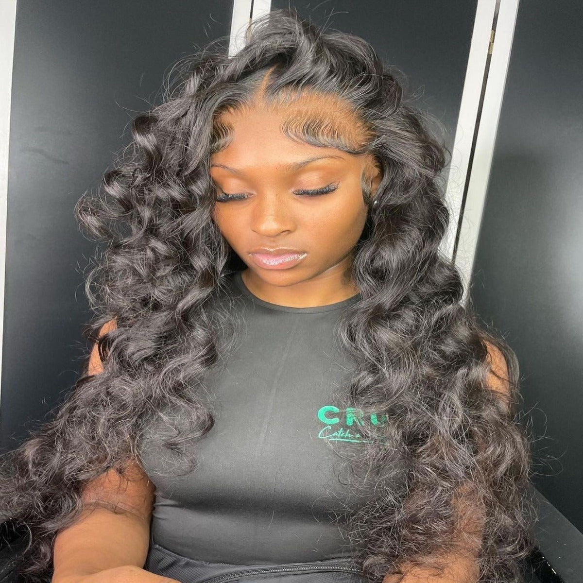 4X4  HD Lace Body wave High 200% Density Closure Wig