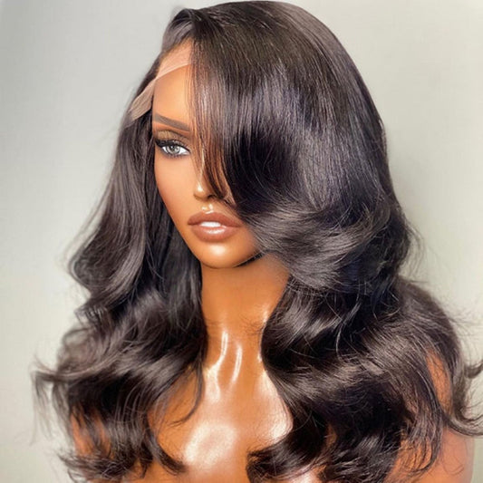13x4 Lace Front Body wave Human Hair Wig